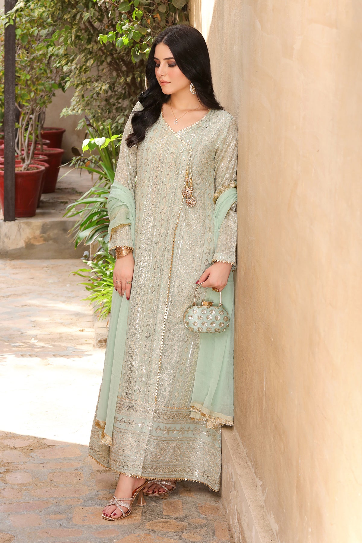 KURTI 122-DIVINE-MINT GREEN