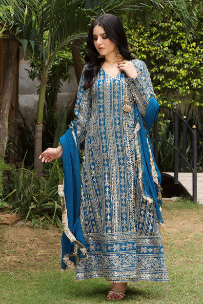 KURTI 122-DIVINE- ZINC BLUE