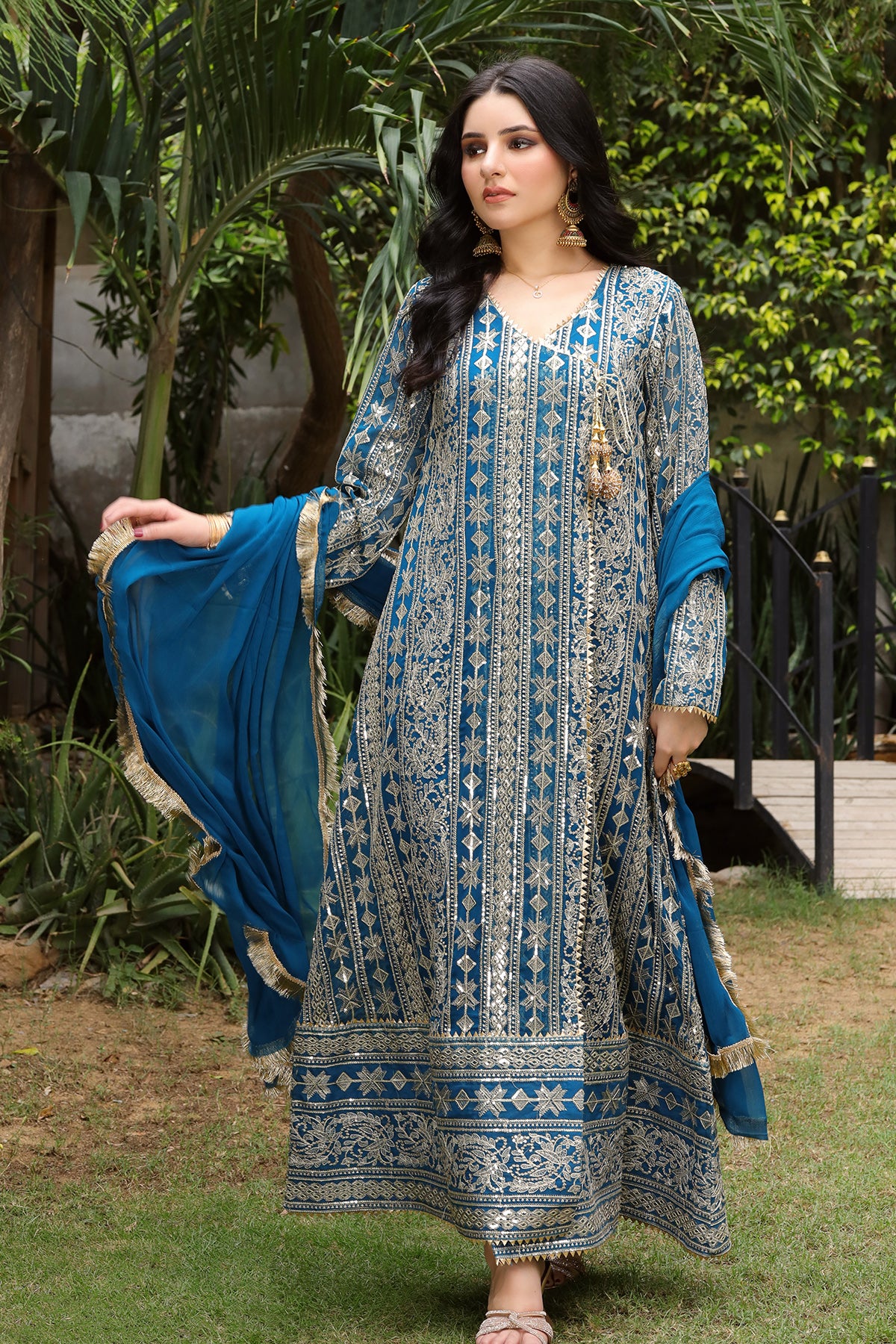 KURTI 122-DIVINE- ZINC BLUE