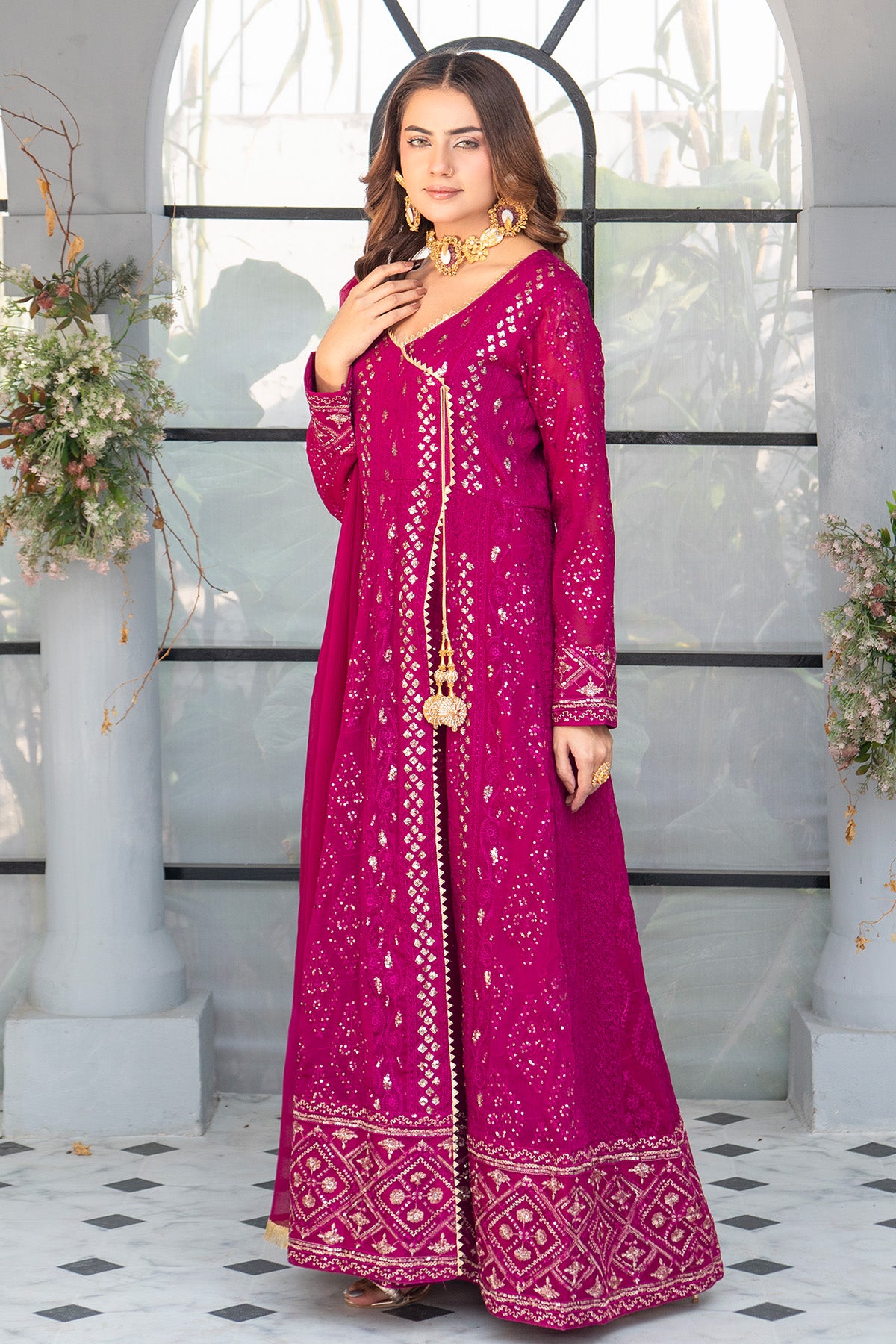 KURTI 099-MAGENTA