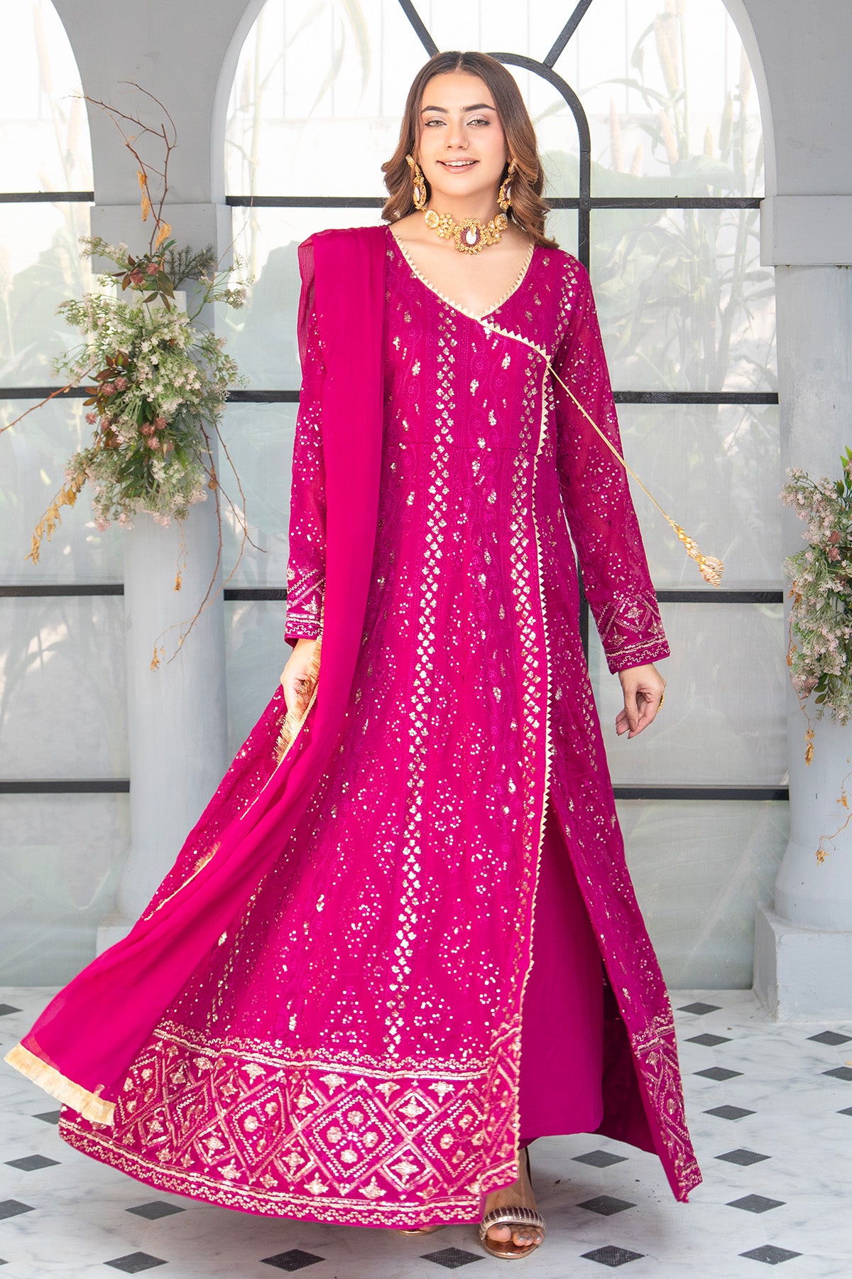 KURTI 099-MAGENTA