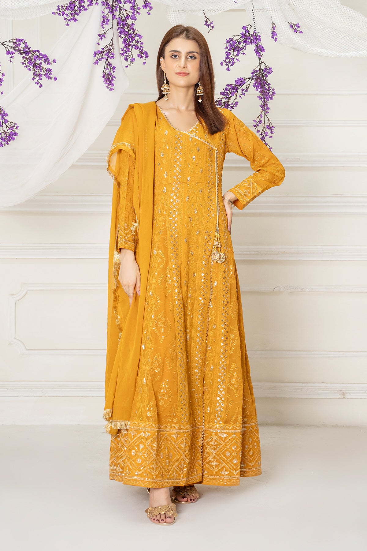 KURTI-099-COPPER ORANGE