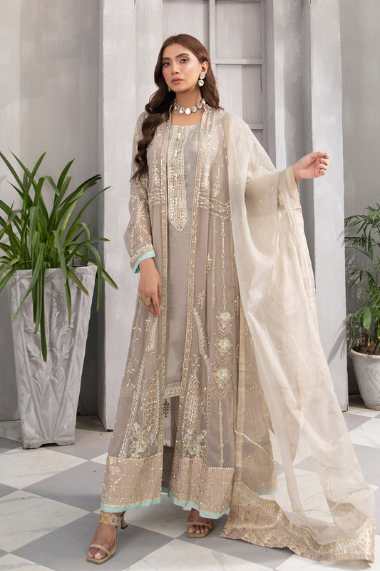 KURTI-B-004-SAND-A SUBTLE FLING