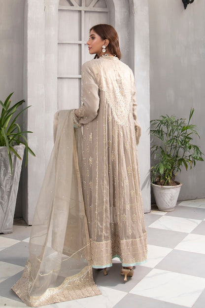 KURTI-B-004-SAND-A SUBTLE FLING